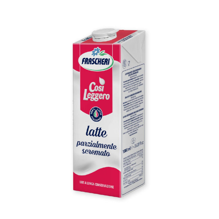 Latte UHT parzialmente scremato